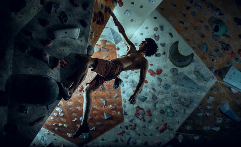 Bouldern in der Kletterhalle Bad Orb Main Kinzig Kreis