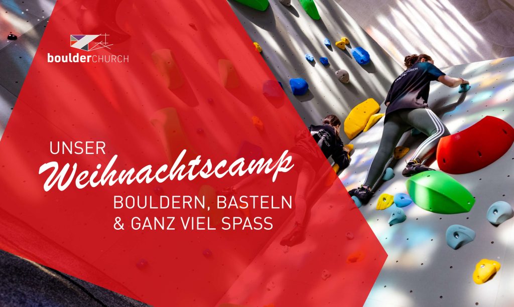 Weihnachtscamp mit bouldern, basteln und Mittagessen