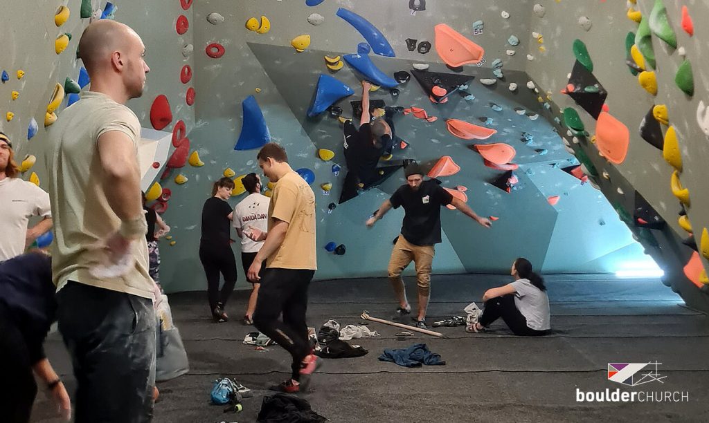 Bouldern mit der Community